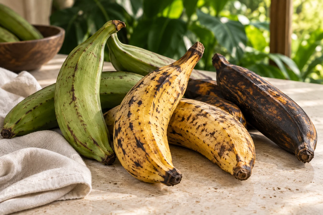AI-generated illustration for How to peel a plantain